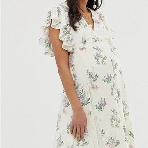 asos maternity maxi dress.